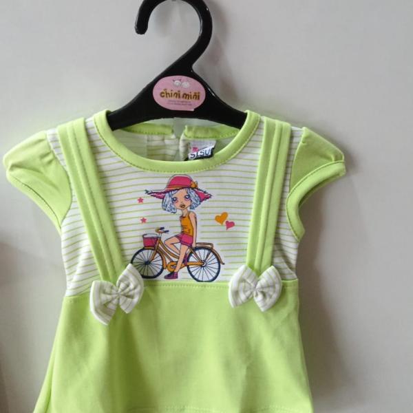 NEW BORN BABY GIRL FROCK SET