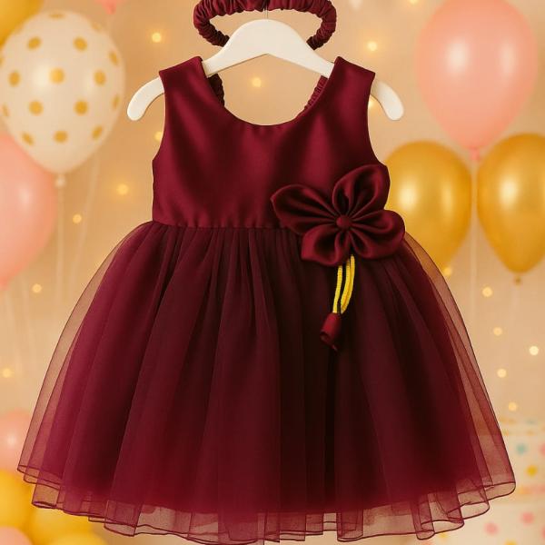 BABY GIRL PARTYWEAR FROCK