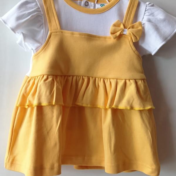 NEW BORN BABY GIRL FROCK SET
