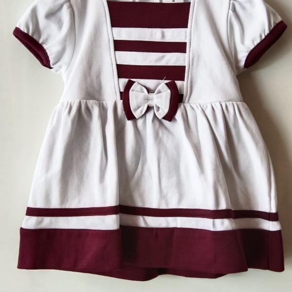 NEW BORN BABY GIRL FROCK SET