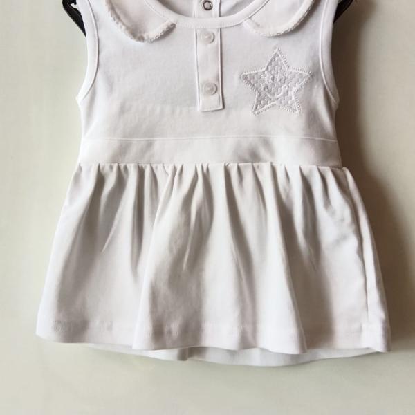 NEW BORN BAPTISM WHITE FROCK