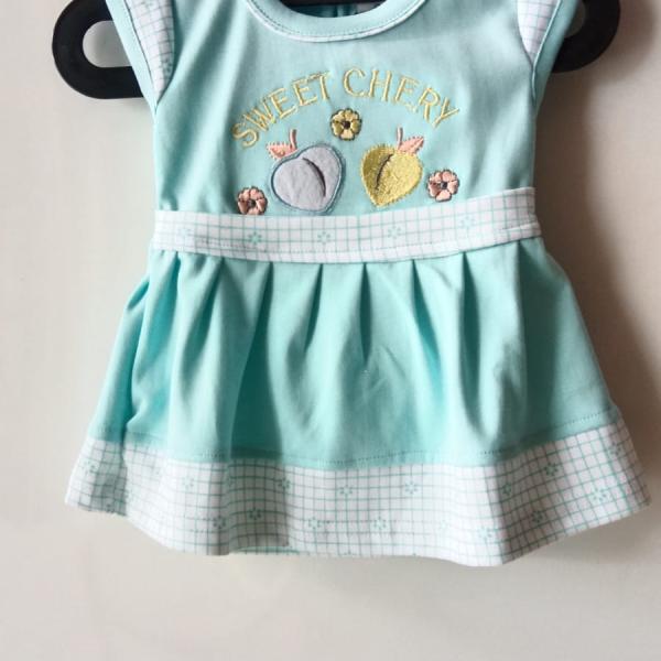 NEW BORN BABY GIRL FROCK SET